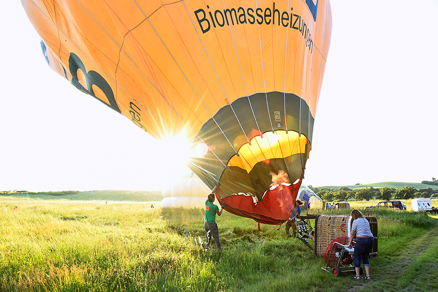 Let balónom v Košiciach