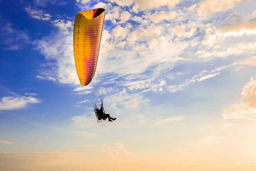 Motorový paragliding - Tandemový let