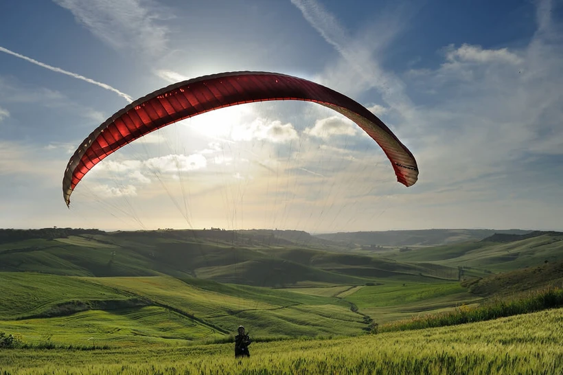 Paragliding - Tandemový let