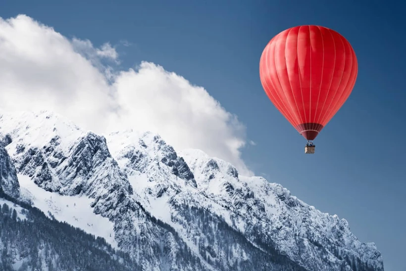 Expedičný let balónom ponad Vysoké Tatry