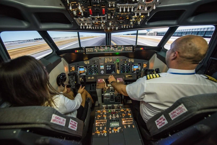 Letecký simulátor - Pilotovanie Boeingu 737